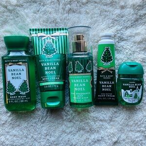 Bath and Body Works Vanilla Bean Noel Mini Set